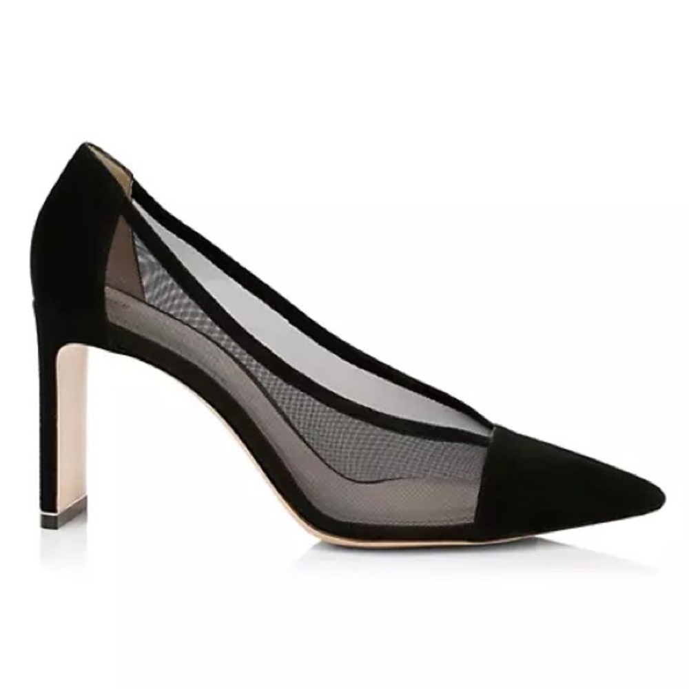 BRAND NEW Nicholas Kirkwood Yasmin Suede Heels 40.5